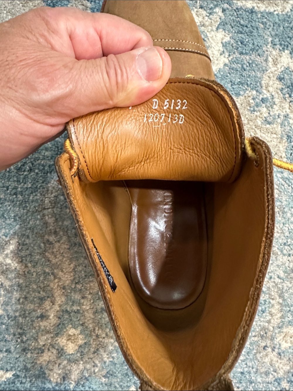 Allen Edmonds Park City Tan Suede Lace-Up Boots - Picture 12 of 13